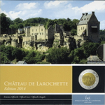 ЛЮКСЕМБУРГ, 2014, 5 ЕВРО [CHATEAU DE LA ROCHETTE] [БИМЕТАЛЛ: СЕРЕБРО + НИОБИЙ]