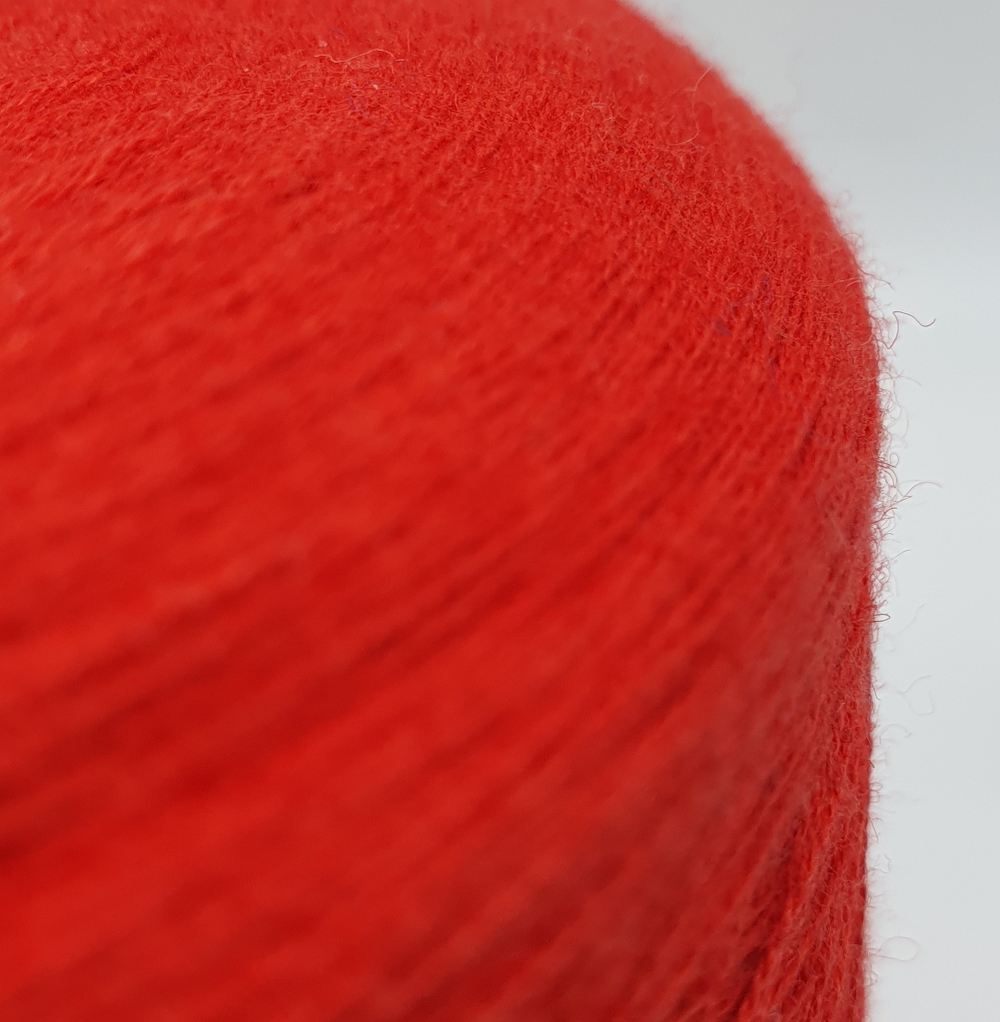 Пряжа Emilcotoni SPa RealWool 2/50 (60% пима хлопок, 40% меринос),2500 м/100 гр, красный