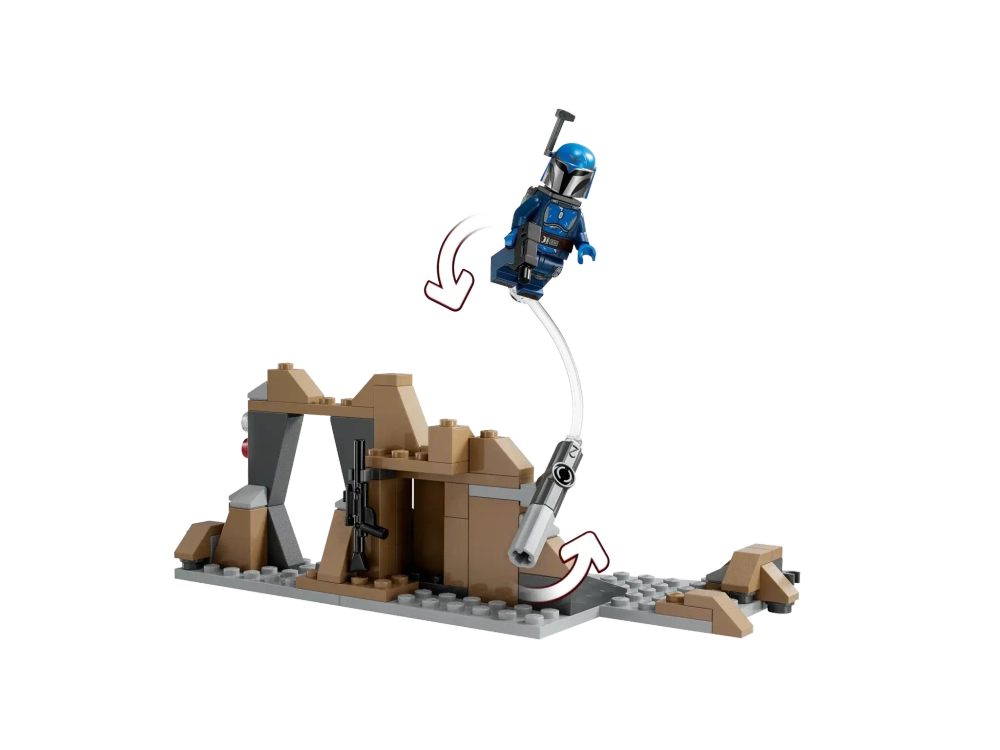 Конструктор LEGO Star Wars 75373 Боевой набор: Засада на Мандалоре