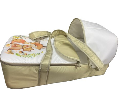 Люлька -переноска для новорожденного "Лисята"