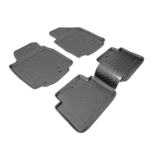 Ковры в салон Norplast/Unidec для Honda Pilot (2008-)Полиуретан,Черный, арт.NPL-Po-30-51