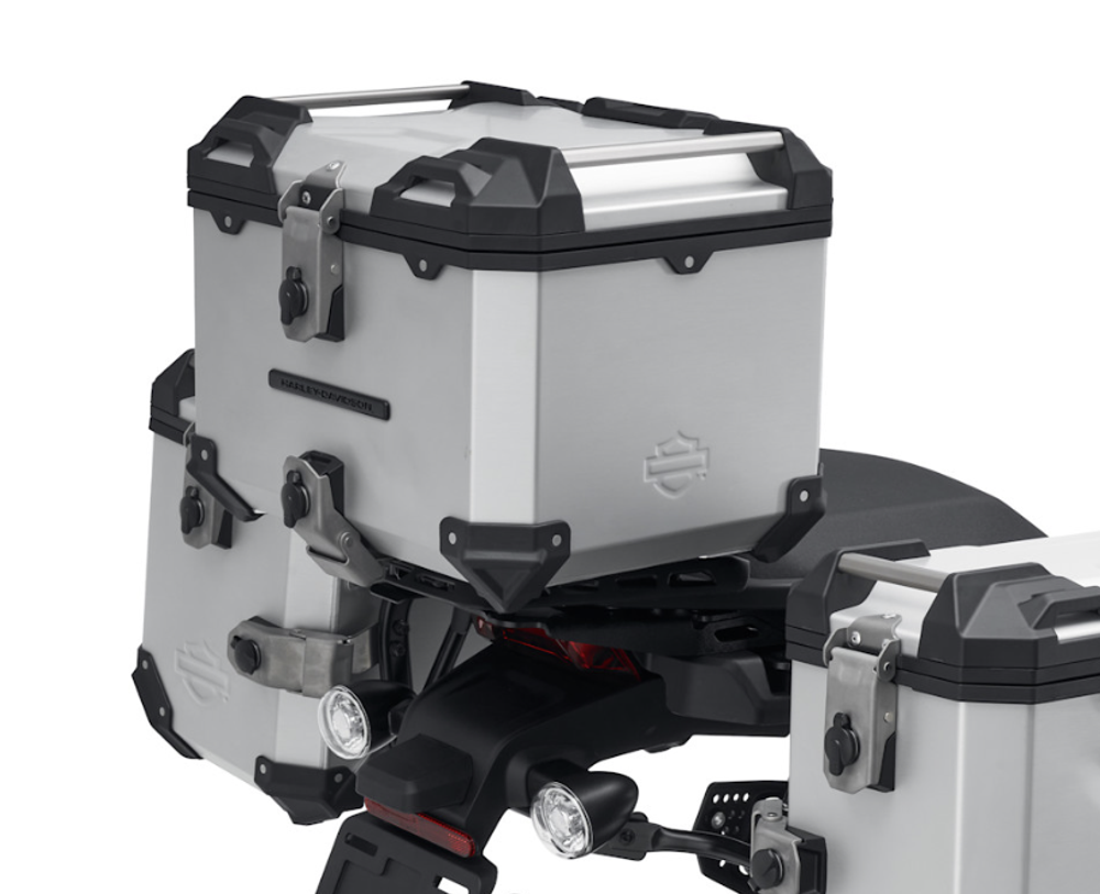 53000814 Алюминиевый центральный кофр Harley-Davidson®