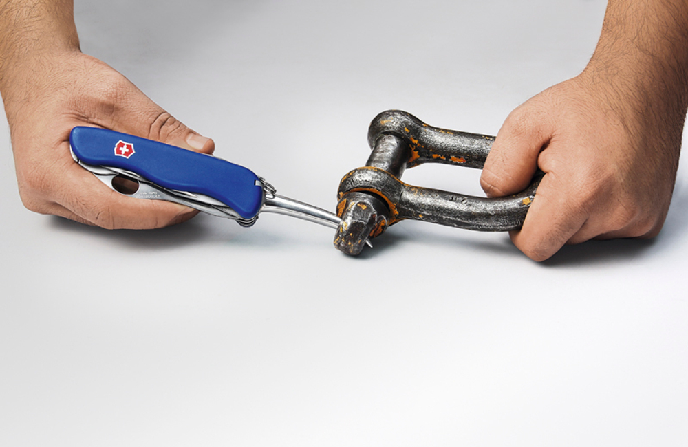 Нож Victorinox Skipper Pro, 111 мм, 12 функций, синий