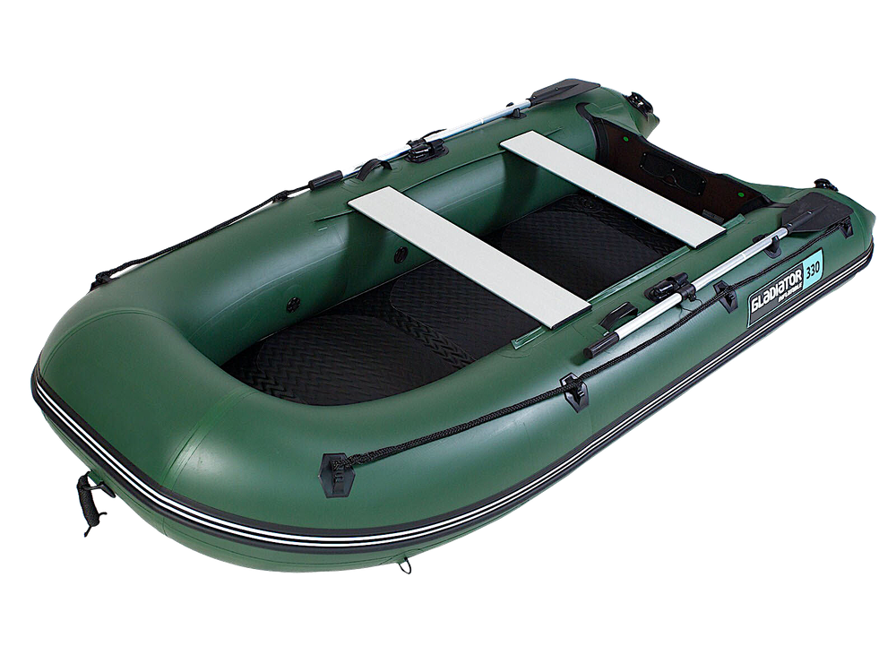 Лодка ПВХ Gladiator Light B330AD c AirDeck -