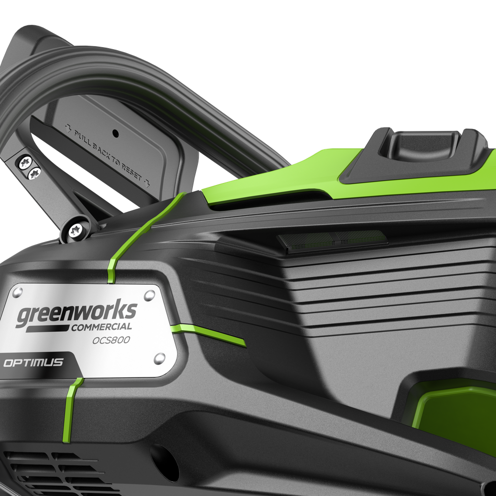 Цепная пила аккумуляторная Greenworks OCS800, 82V, 5,0 кВт, 50 см, бесщеточная, без АКБ и ЗУ (2009707)