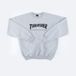 Свитшот Thrasher Skate Mag Crewneck (gray)