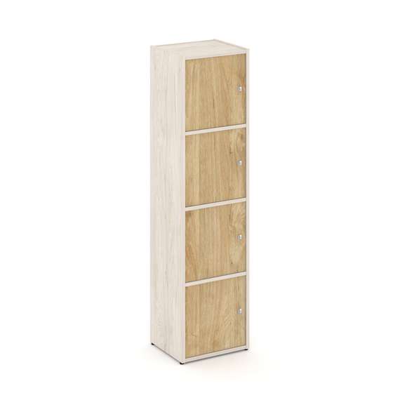 Locker plus Комплект №4 LK.K-004 Денвер Светлый/Тиквуд Светлый 408*350*1593