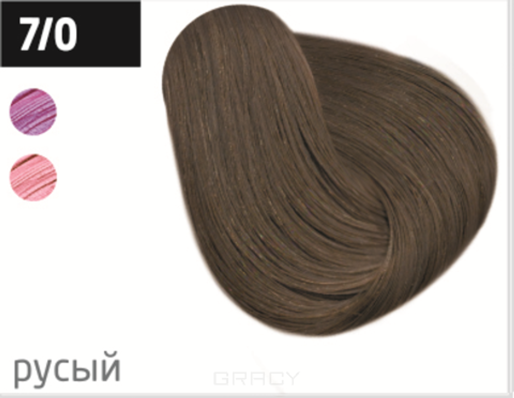 OLLIN PERFORMANCE 7/0 русый 60мл Перманентная крем-краска для волос