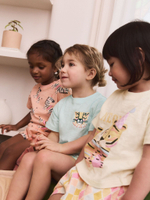 Пижама для девочки Next AC0-784, 3 шт., Розовый, Голубой