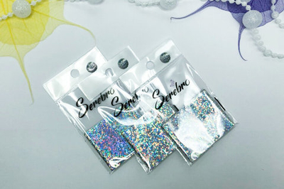 Фольга  "Serebro" 50 см (№72 - Серебряные кубики)