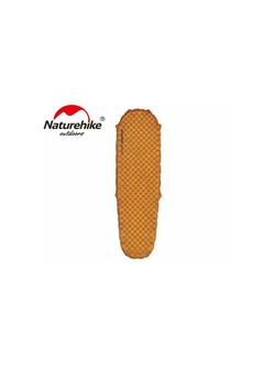 Коврик надувной Naturehike 183х58х8 см, овальный, оранжевый