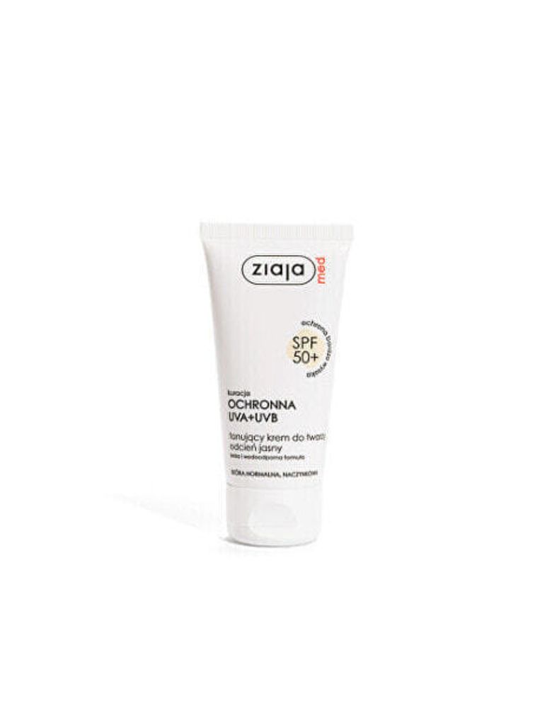 BB, CC и DD кремы Tónovací krém pro normální pleť nebo rozšířené žilky SPF 50+ odstín světlý (Tinted Cream) 50 ml