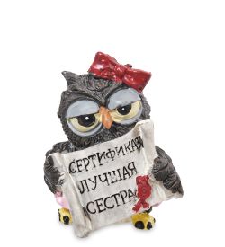 GAEM Art MN-355/1 Фигурка «Сова - лучшая сестра»