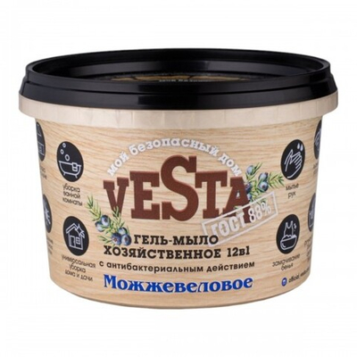 Vesta гель-мыло хозяйственное 12в1 Можжевеловое 500г