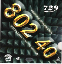 Накладка для ракетки Friendship RITC 802-40 1.8 red