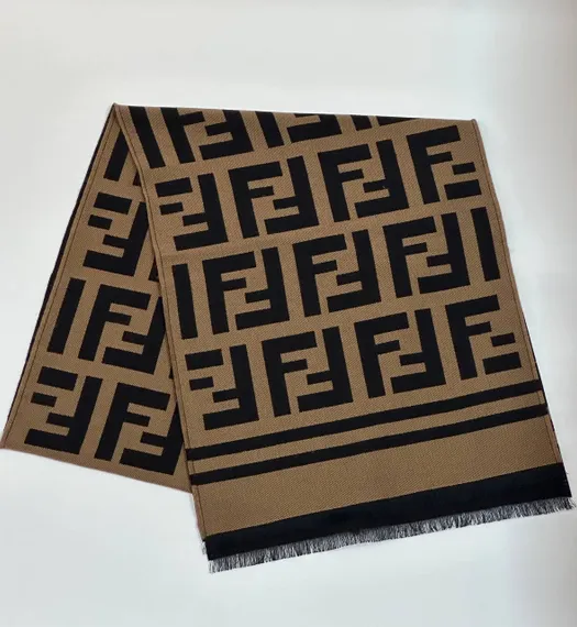 Шарф Fendi кашемировый FF
