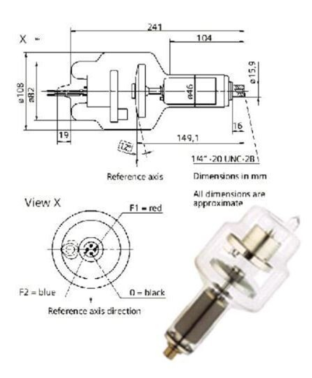 Рентгеновская трубка SV150/25/48 -T