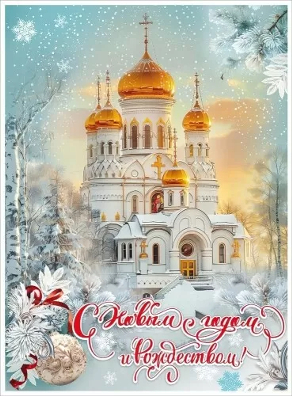 Плакат фигурный 33*20см "Снеговик с шариком"