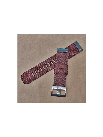 Ремешок нейлоновый 22 мм жакардовое плетение для Garmin MARQ / Epix / Fenix (47 мм)
