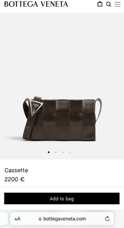 Сумка Bottega Veneta