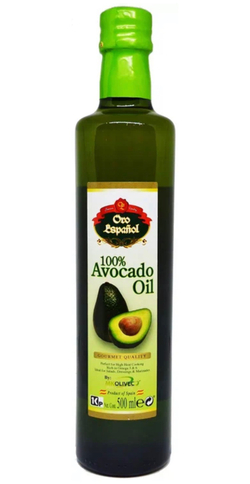 Масло из авокадо Oro Espanol рафинированное, 500 мл, Испания