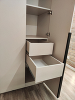 Шкаф для одежды Чарли №25 120см, цвет белое сияние