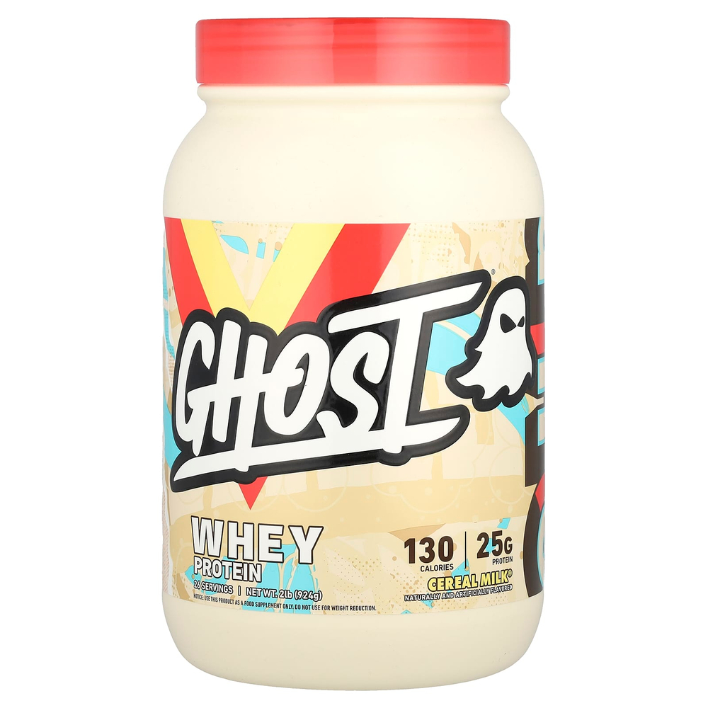 Ghost, Сывороточный протеин, Cereal Milk®, 924 г (2 фунта)