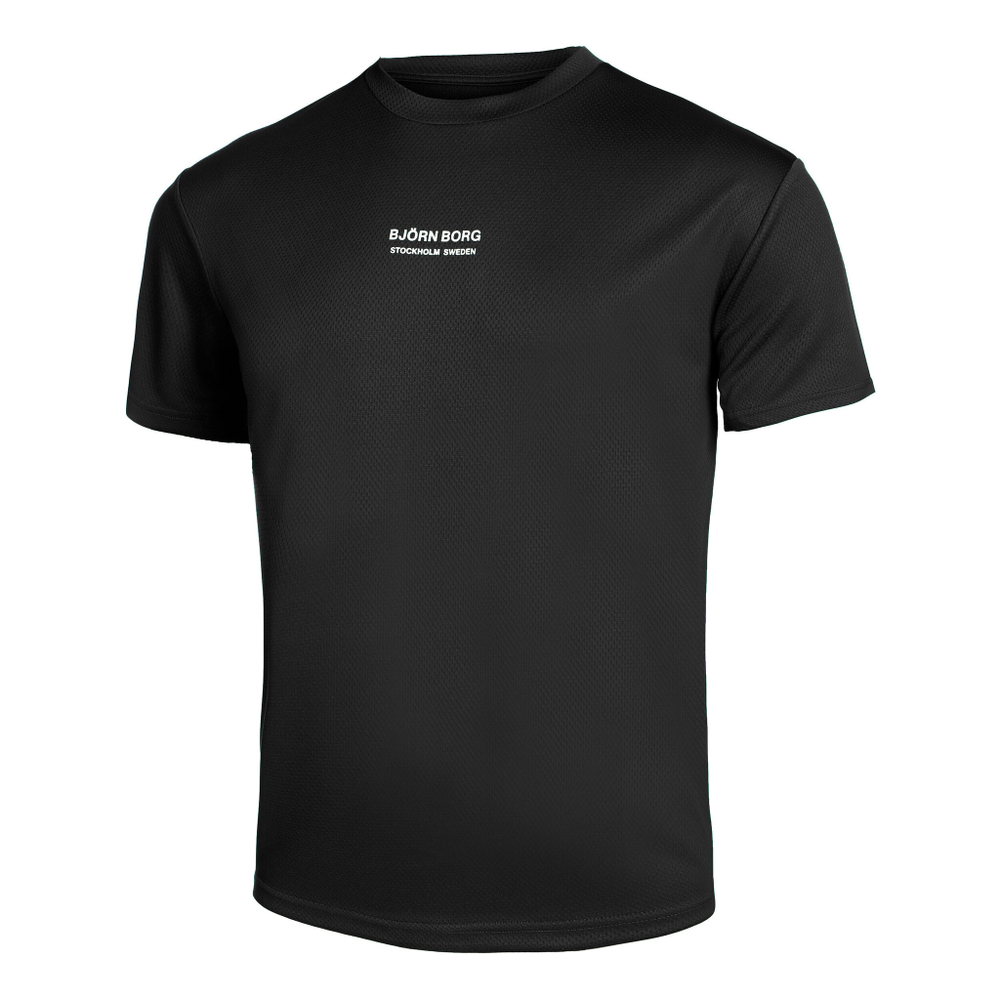Мужское теннисное поло Björn Borg Loose T-Shirt Men - Black