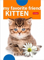 Блокнот 24л А6ф клетка на скобе Обложка мел.бумага ламинация серия -Наши друзья- (Хатбер)