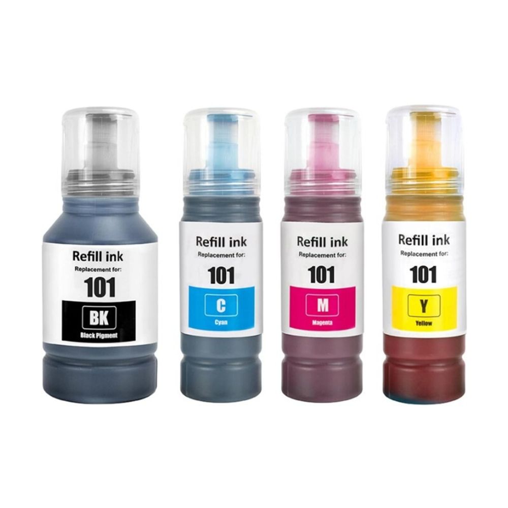 Набор чернил AQ, аналог Epson Multipack 101 для для L4150/L4160/L4260/L6160/L6170/L6190/L14150 (CMY 3x70 ml, BK 1x140ml)
