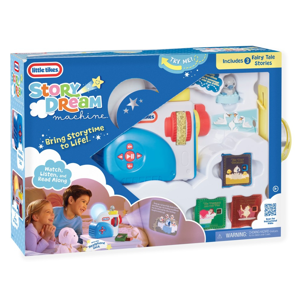 Проектор сказок Little Tikes Story Dream Machine свет и звук с 3 сказками от 3 лет арт. 174568 — фото 1