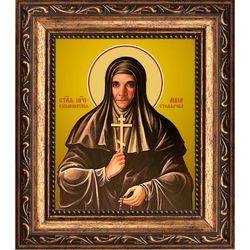 Анна Столярова преподобная схимонахиня. Икона на холсте.