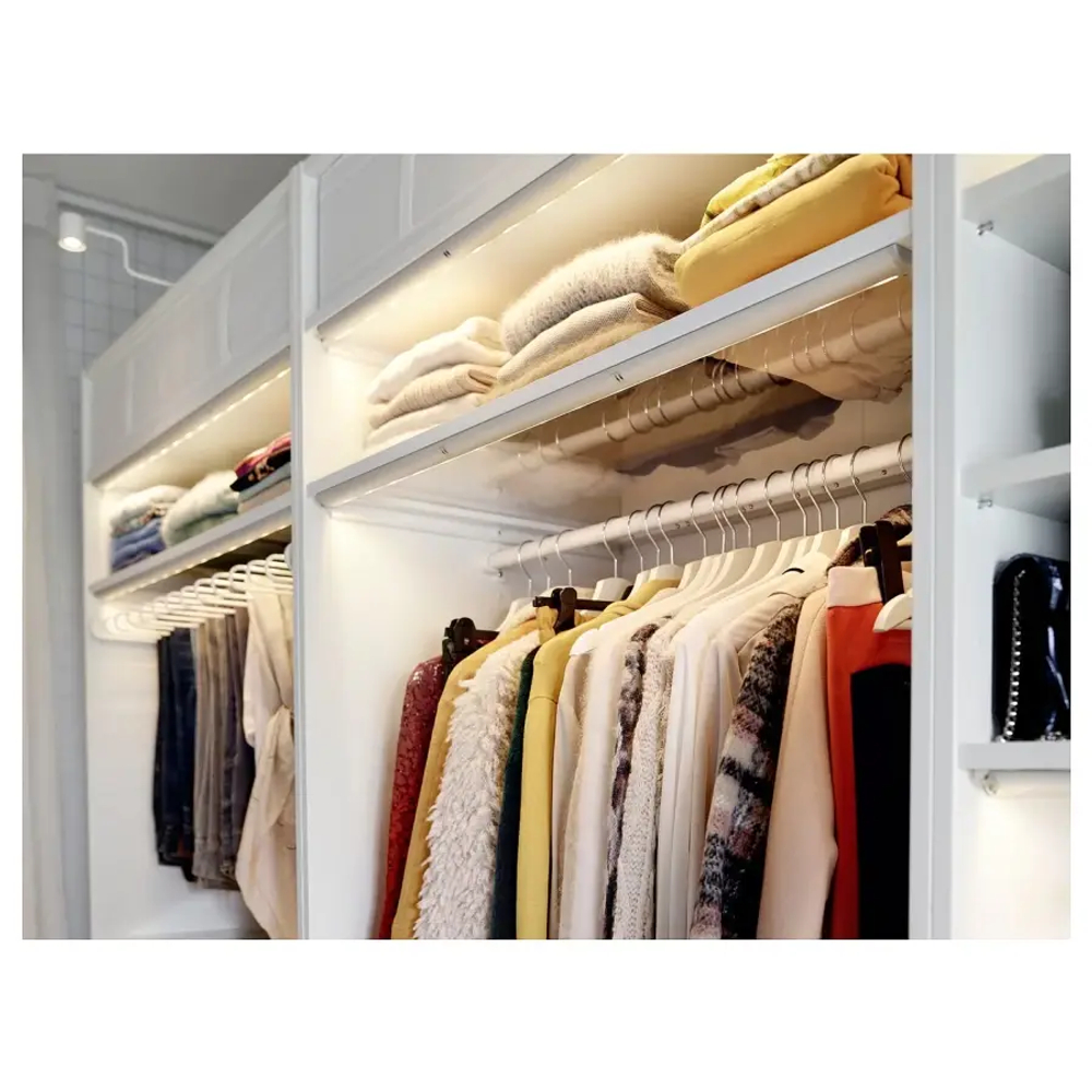 Полка стеклянная - IKEA KOMPLEMENT, 75x58 см, белый КОМПЛИМЕНТ ИКЕА