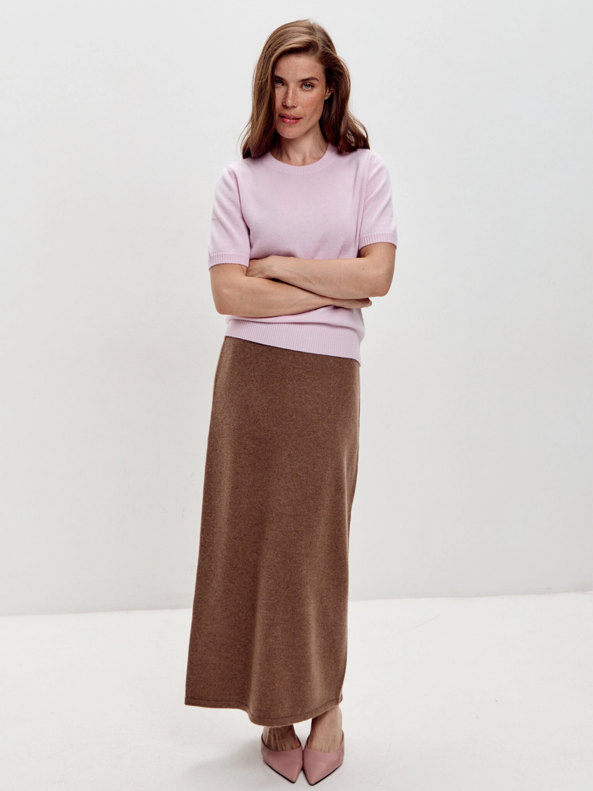 Кашемировая футболка