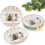 Тарелка керамическая в наборе 2шт «Щелкунчик» 19см