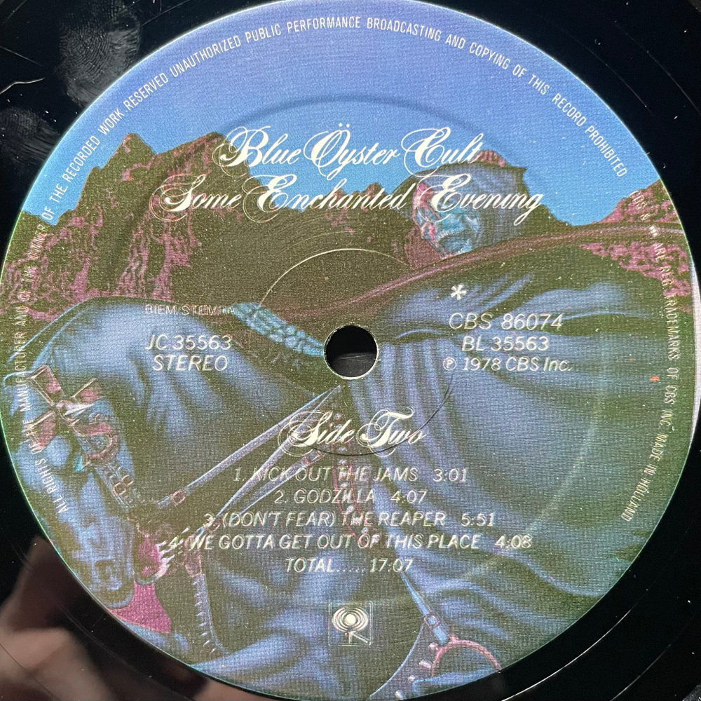 Blue oyster Cult - Some Enchanted Evening (Голландия 1978г.)