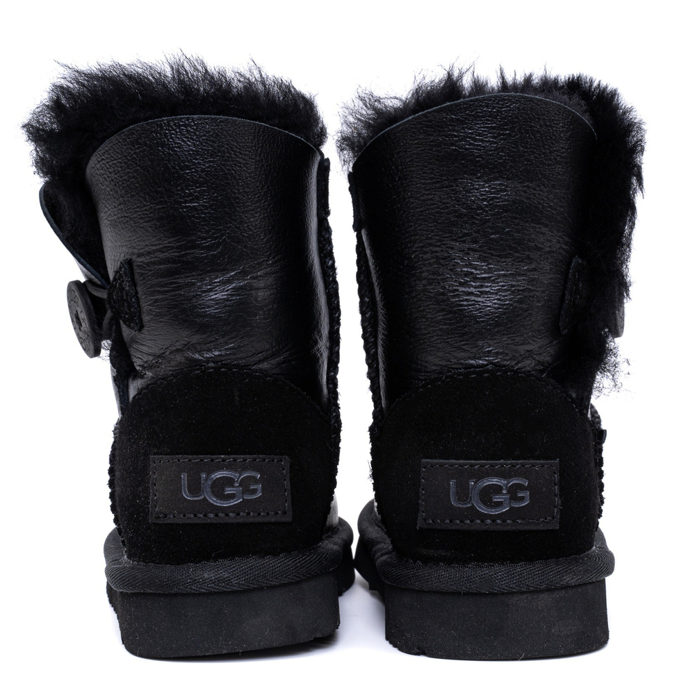 UGG Kids Bailey Button II Metallic Black