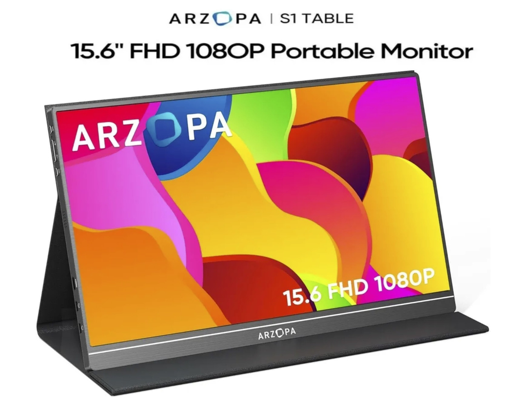 15.6" Портативный монитор Arzopa S1 Table FHD IPS 1920x1080, 60 Гц (Без БП)