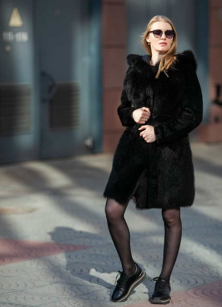 Легчайшая шуба, натуральный мех