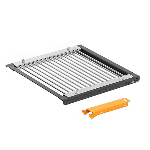 Решетка гриль SMART 400 мм, нерж.сталь (HS-GS-G-804) Helios