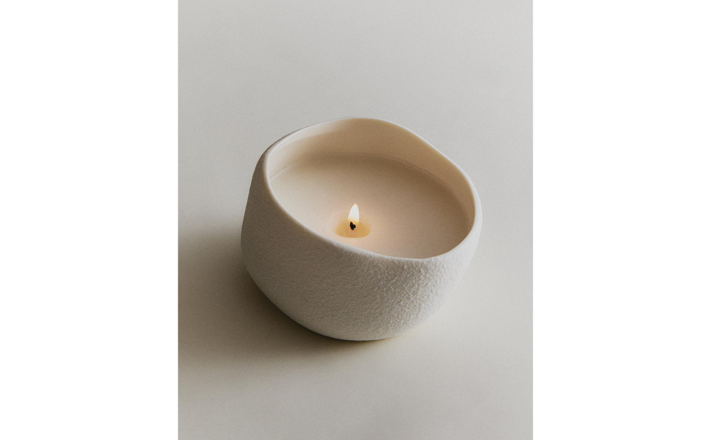 Декоративная свеча Zara Home, 7х10 см, керамика, 4517/065
