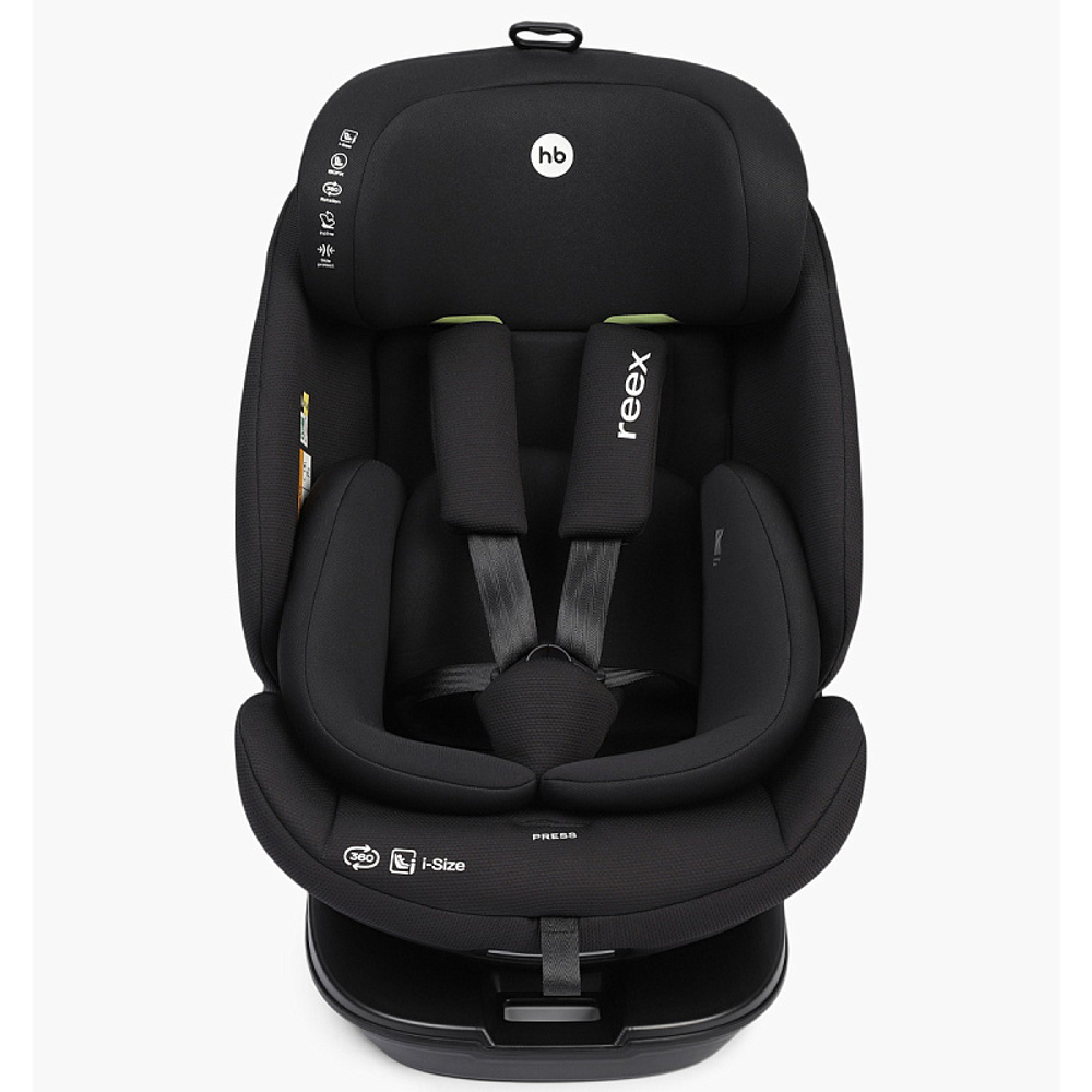 Автокресло Happy baby Reex 0-36 кг black