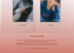 Альбом Kim Jaehwan - Change 3rd Mini Album RANDOM Version