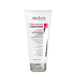Бальзам-кондиционер восстановление и защита / ARAVIA Professional Total Revival Conditioner 200 мл