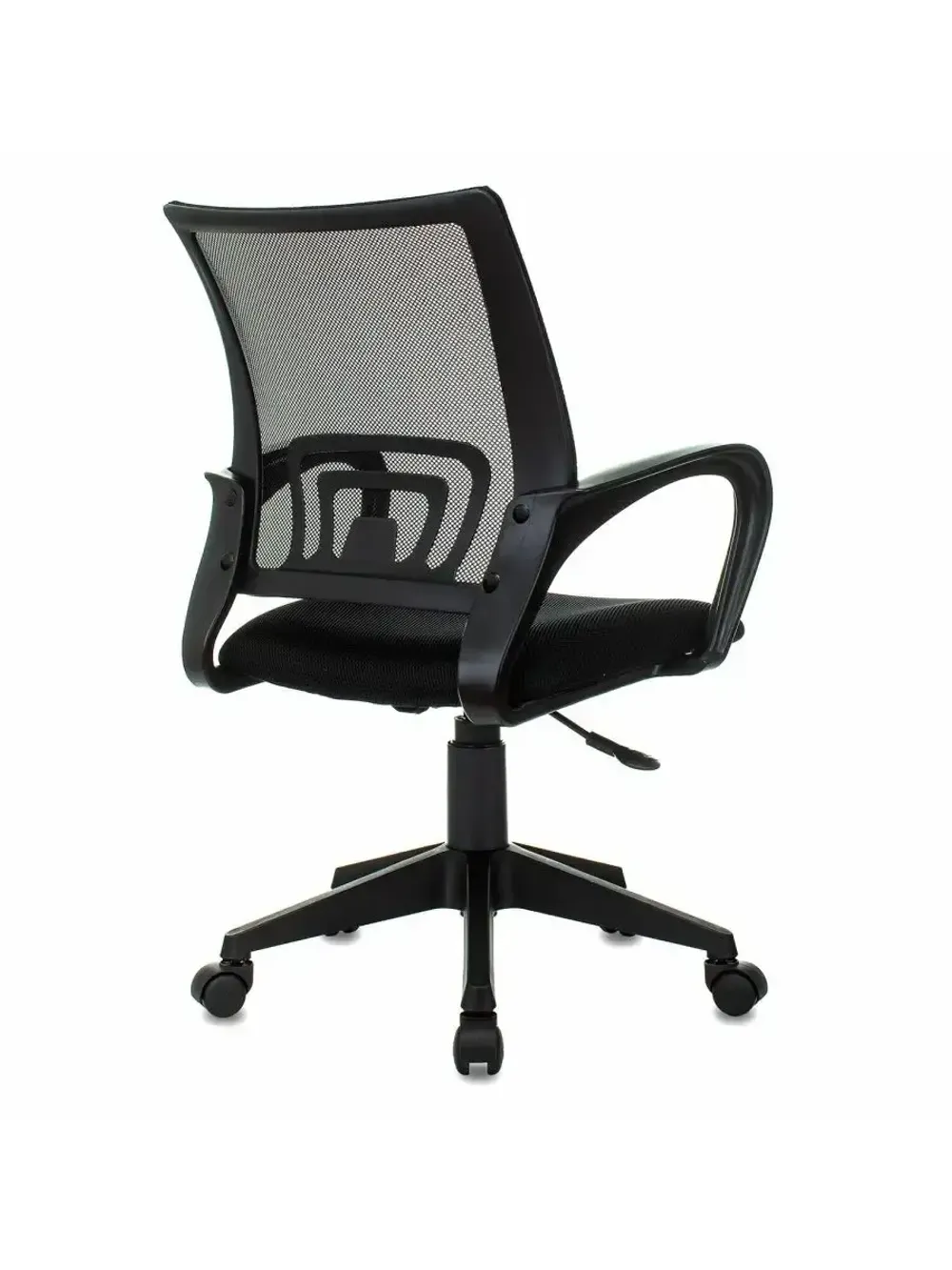 Кресло BRABIX "Fly MG-396", с подлокотниками, сетка, черное, 532083