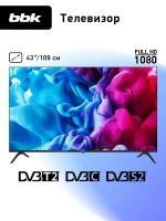 Телевизор 43 дюйма 43LEM-1037 FTS2C, FHD