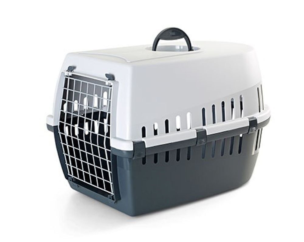 Переноска TROTTER 3 темно-серая/светло-серая  Savic