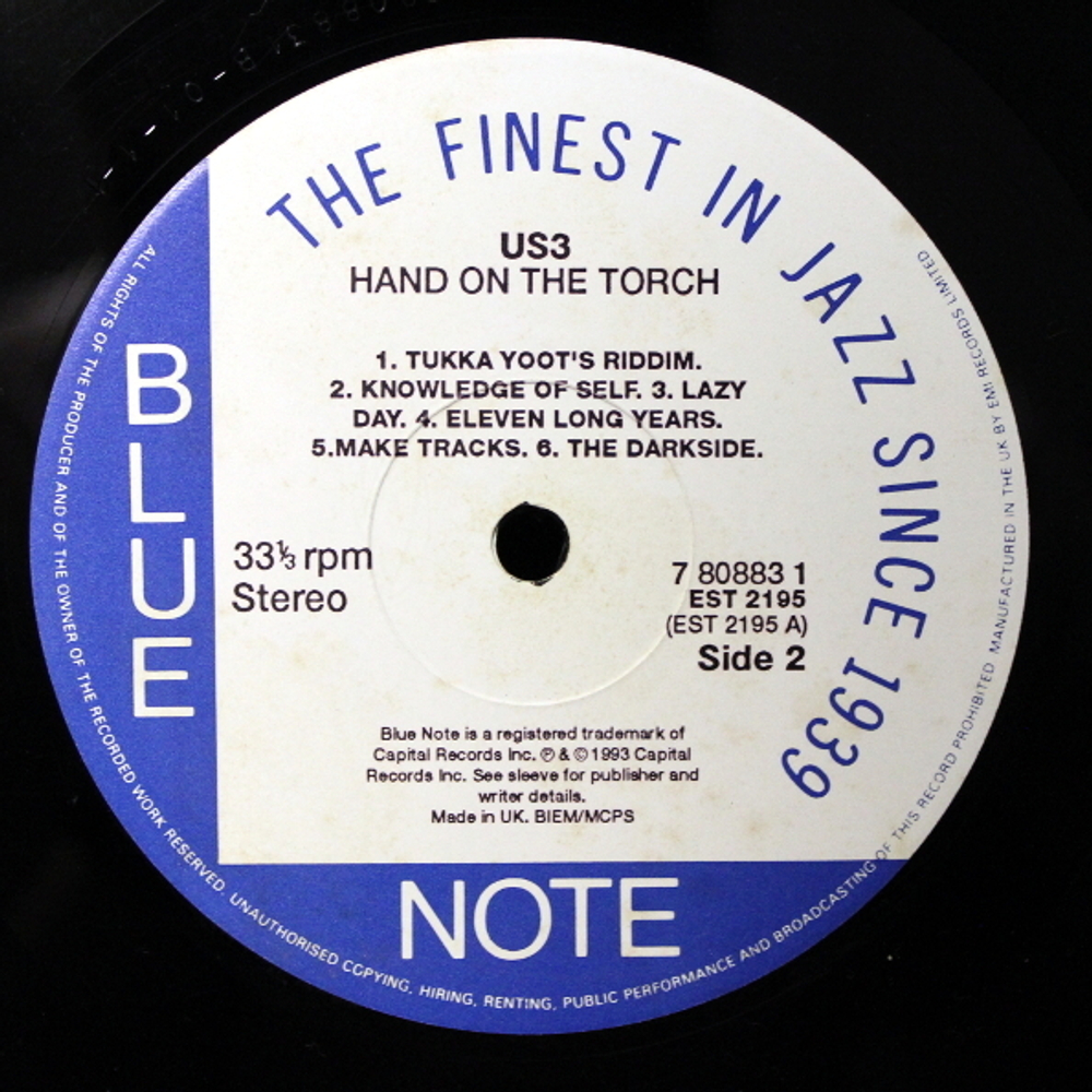 Us3 / Hand On The Torch (LP)