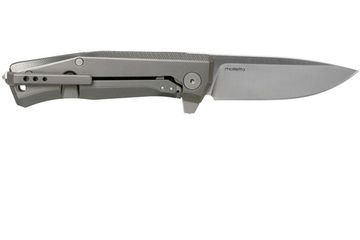 Складной нож Lion Steel "Myto" L/MT01CVB c клинком из стали Böhler M390 Microclean®, рукоять титан / микарта