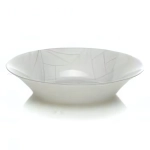 Тарелка обеденная 22см «Линеа» 3 цвета (рис.28982)